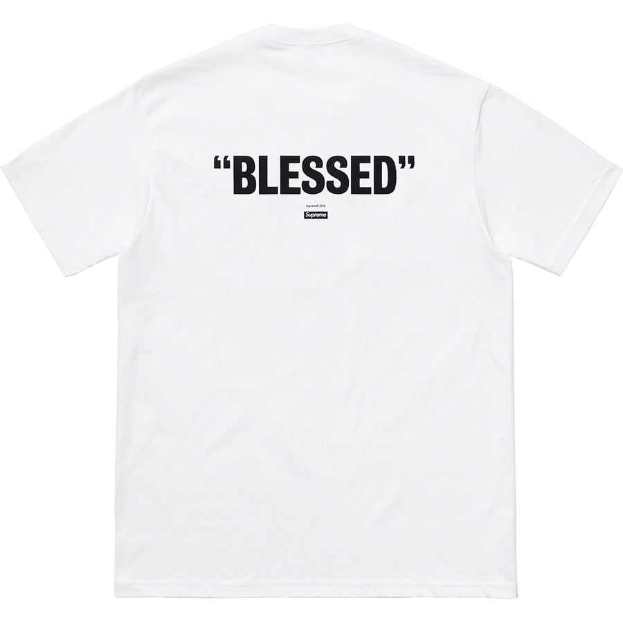 Details on "BLESSED" DVD + Tee White from fall winter
                                                    2018 (Price is $48)