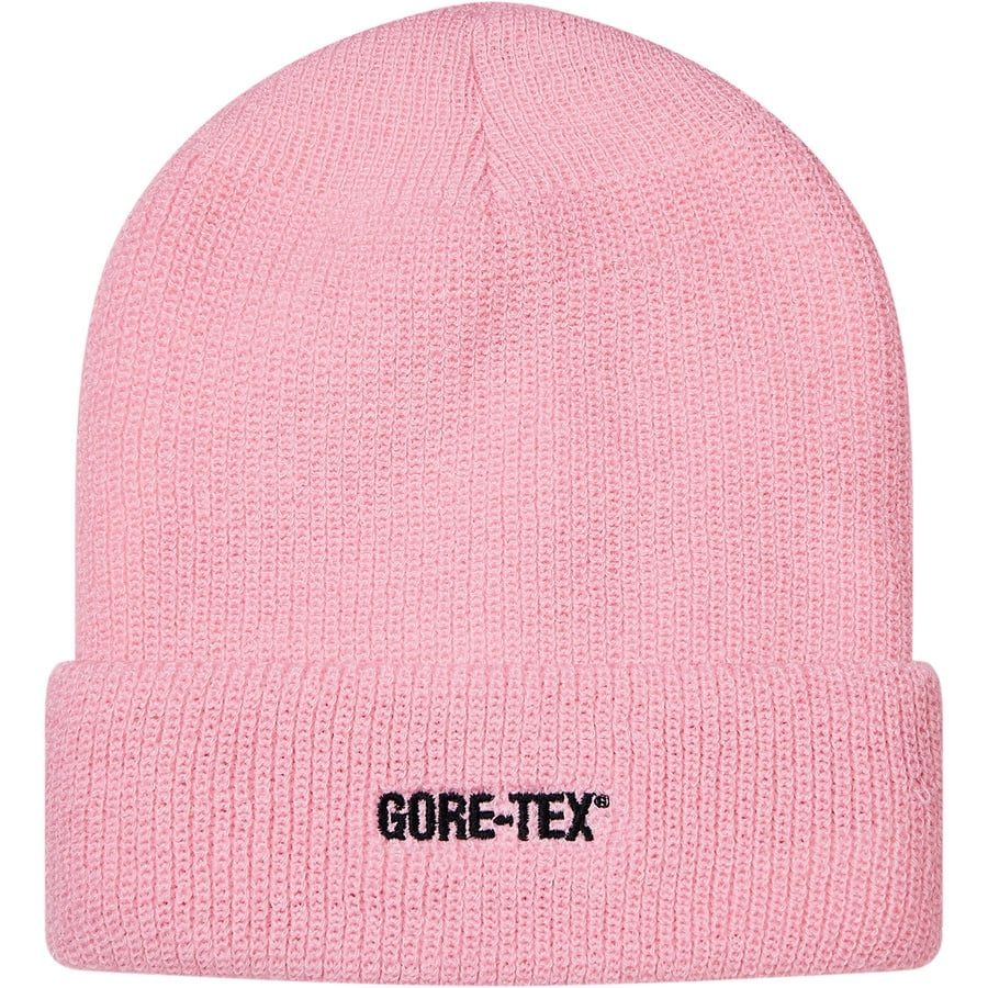 Details on GORE-TEX Beanie Pink from fall winter
                                                    2018 (Price is $38)