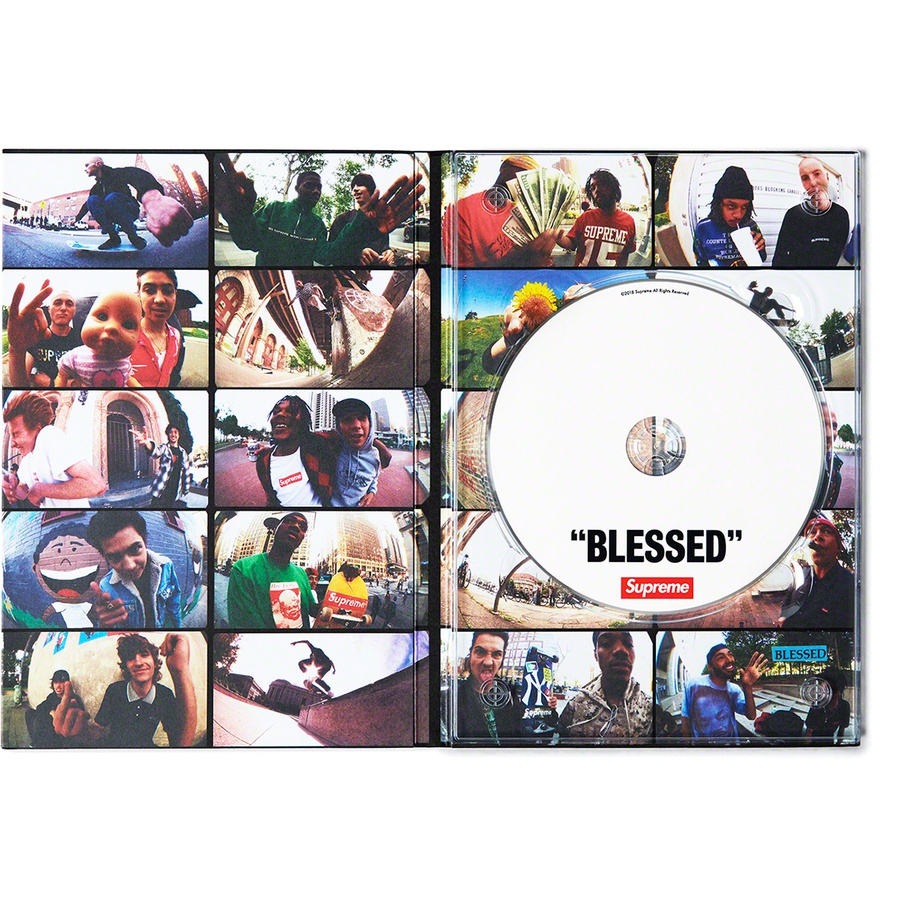 Details on "BLESSED" DVD + Tee White from fall winter
                                                    2018 (Price is $48)