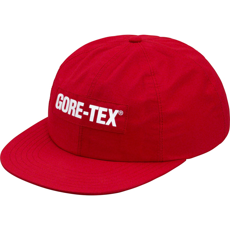 Details on GORE-TEX 6-Panel Red from fall winter
                                                    2018 (Price is $60)