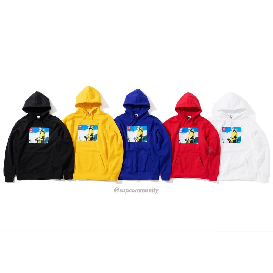 Supreme Supreme The North Face Photo Hooded Sweatshirt released during fall winter 18 season