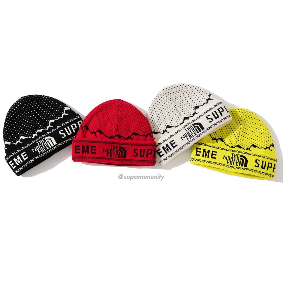 Details on Supreme The North Face Fold Beanie from fall winter 2018 (Price is $40)