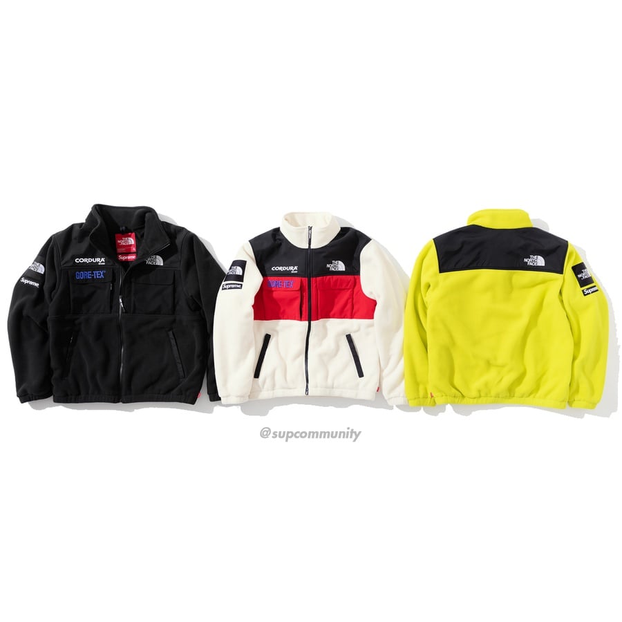 Supreme Supreme The North Face Expedition Fleece Jacket releasing on Week 15 for fall winter 2018