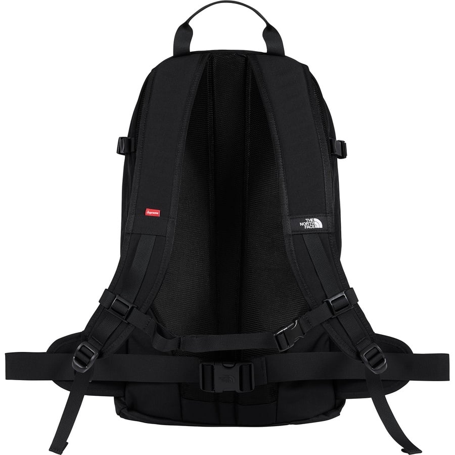 Details on Supreme The North Face Expedition Backpack Black from fall winter 2018 (Price is $178)