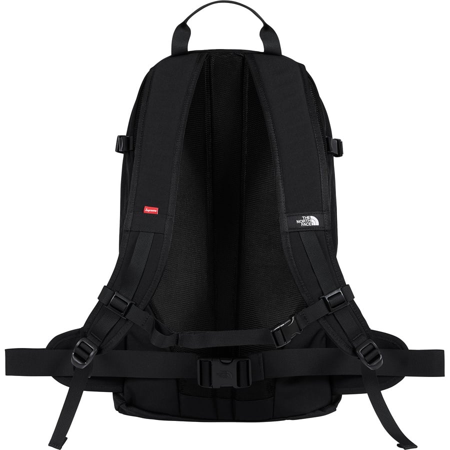 Details on Supreme The North Face Expedition Backpack Black from fall winter
                                                    2018 (Price is $178)