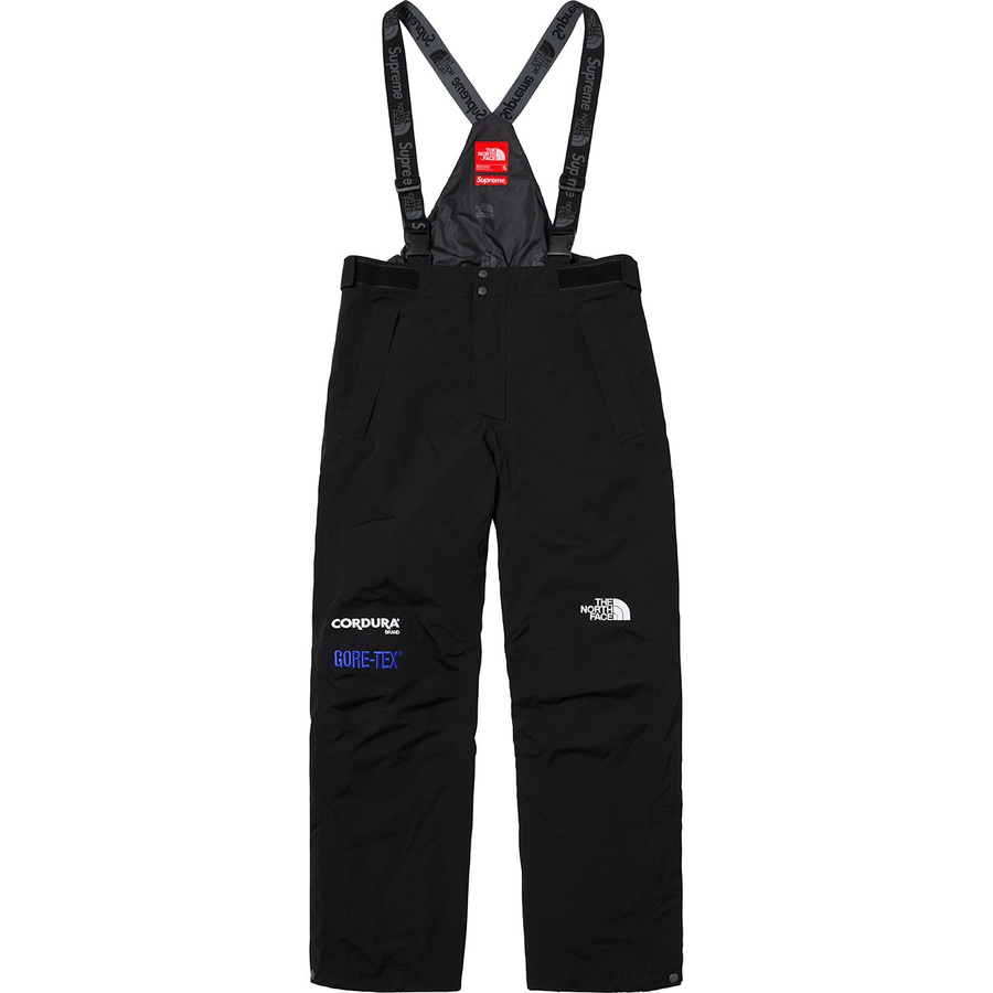Details on Supreme The North Face Expedition Pant Black from fall winter 2018 (Price is $388)