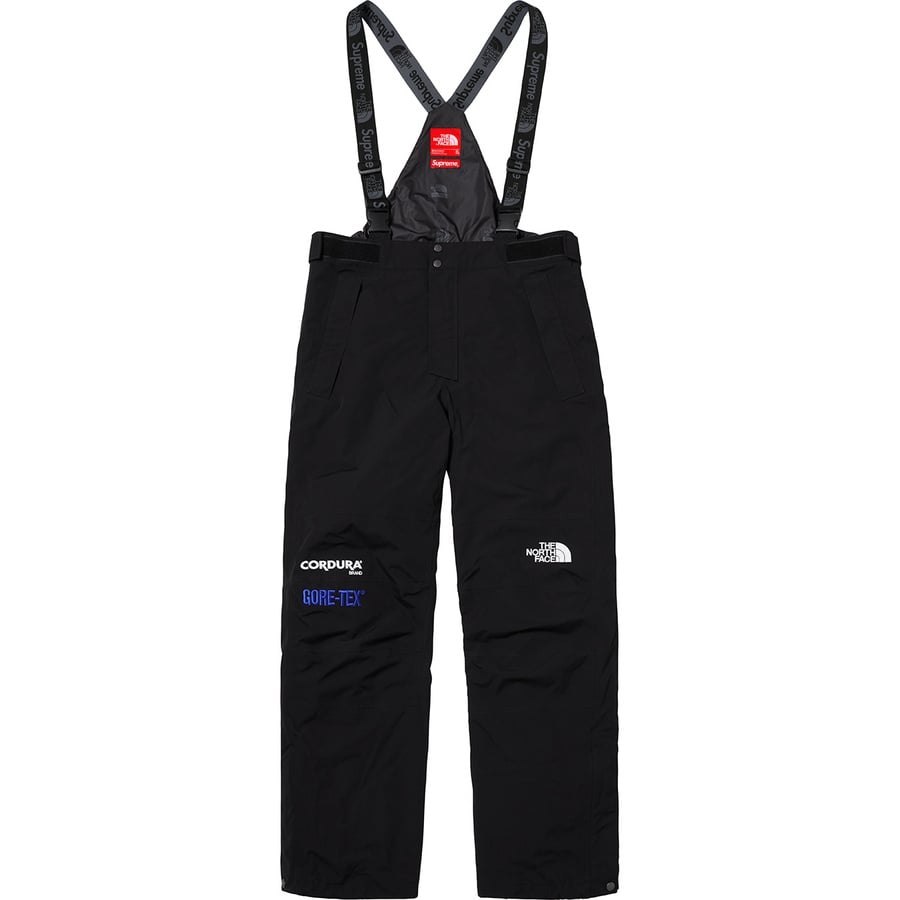 Details on Supreme The North Face Expedition Pant Black from fall winter
                                                    2018 (Price is $388)