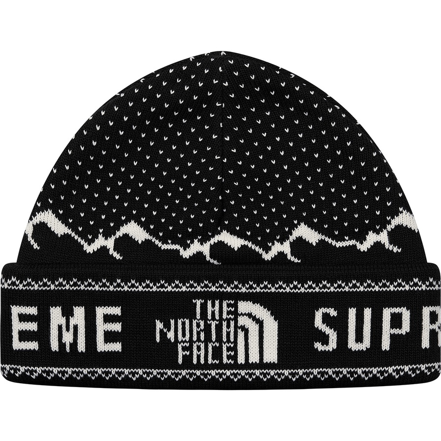 Details on Supreme The North Face Fold Beanie Black from fall winter
                                                    2018 (Price is $40)