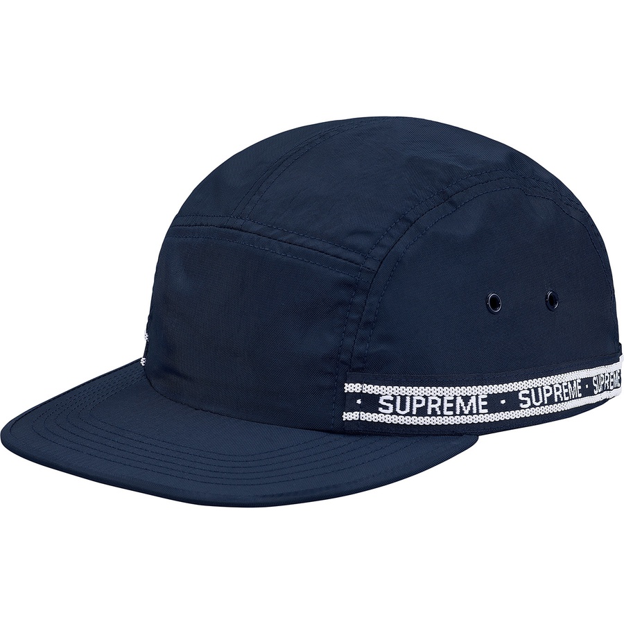 Details on Tonal Tape Camp Cap Navy from fall winter 2018 (Price is $48)