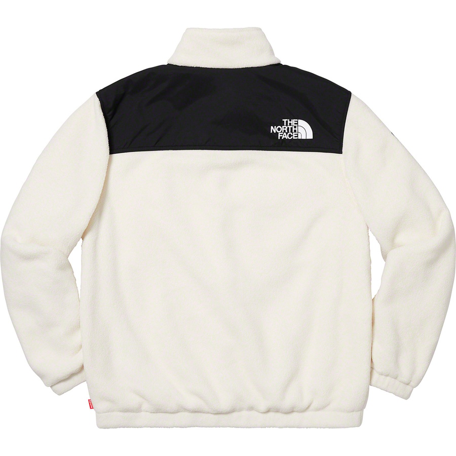 Details on Supreme The North Face Expedition Fleece Jacket White from fall winter
                                                    2018 (Price is $328)