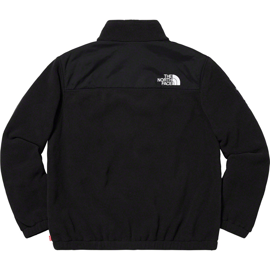 Details on Supreme The North Face Expedition Fleece Jacket Black from fall winter
                                                    2018 (Price is $328)