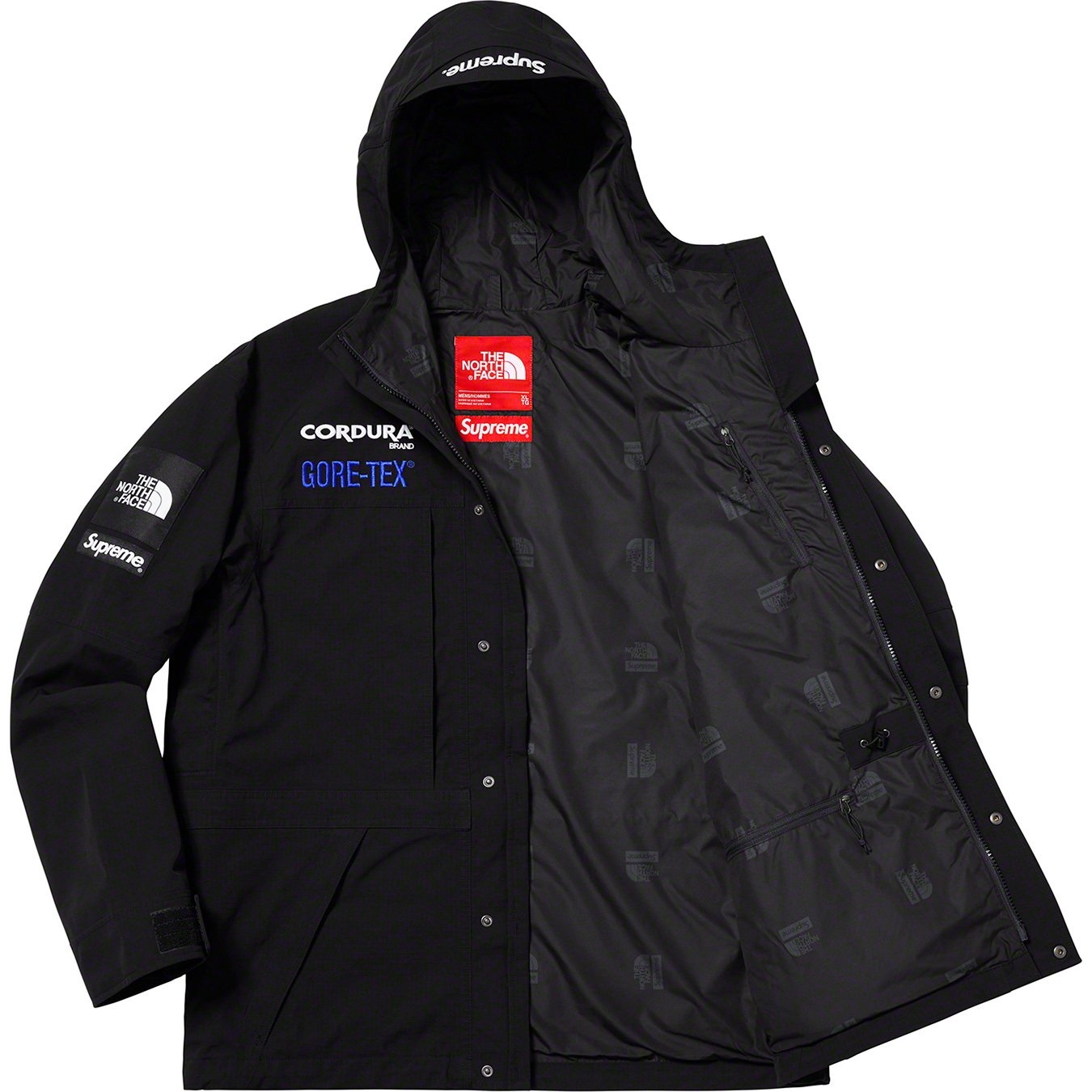 Supreme The North Face Expedition (FW18) Jacket Black Men's - FW18