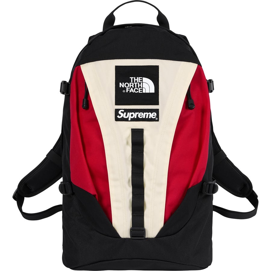 Details on Supreme The North Face Expedition Backpack White from fall winter
                                                    2018 (Price is $178)