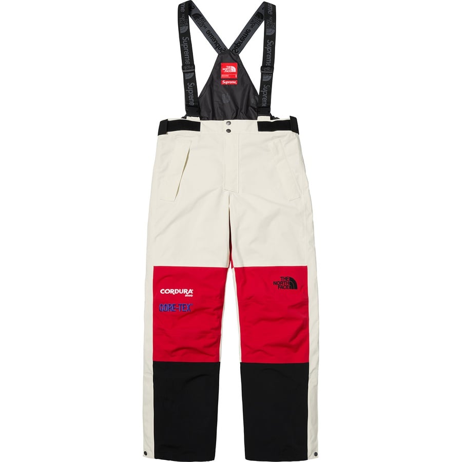 Details on Supreme The North Face Expedition Pant White from fall winter 2018 (Price is $388)