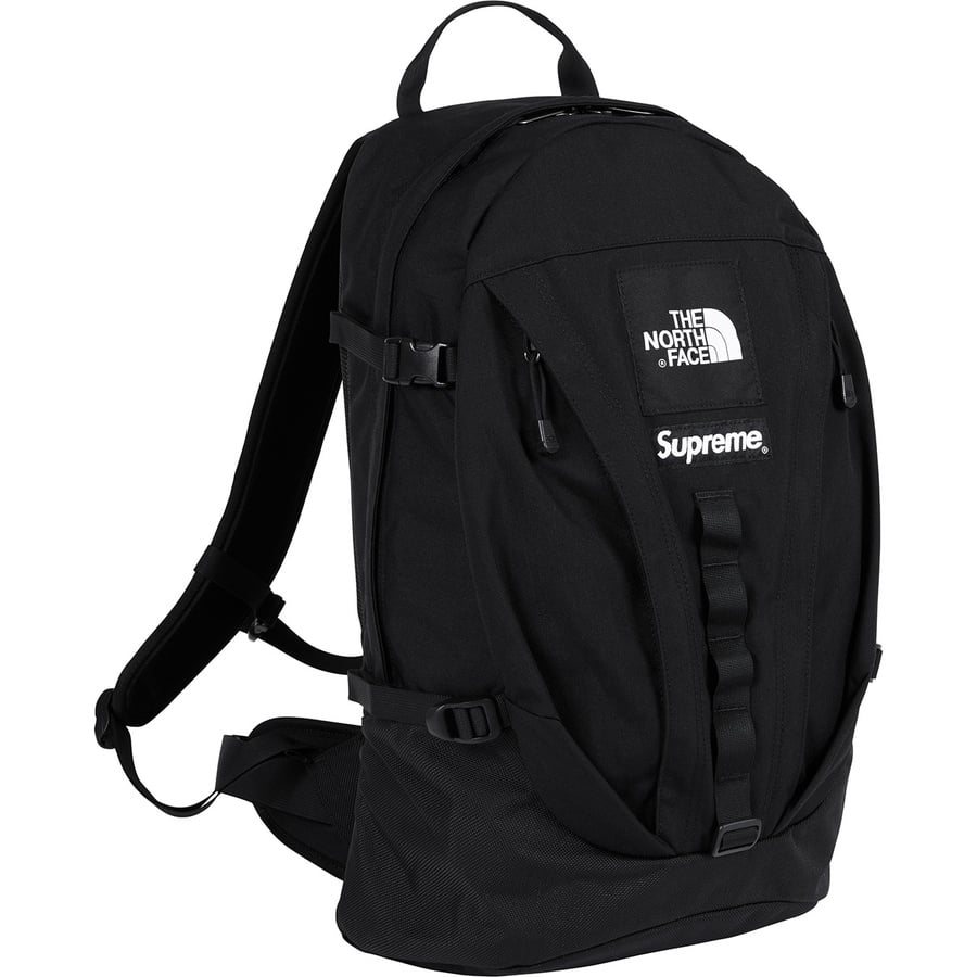 Details on Supreme The North Face Expedition Backpack Black from fall winter
                                                    2018 (Price is $178)