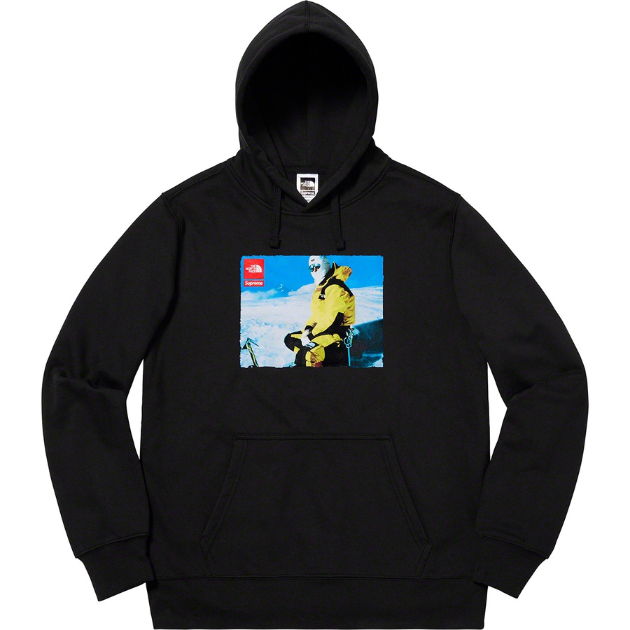 Details on Supreme The North Face Photo Hooded Sweatshirt Black from fall winter
                                                    2018 (Price is $138)