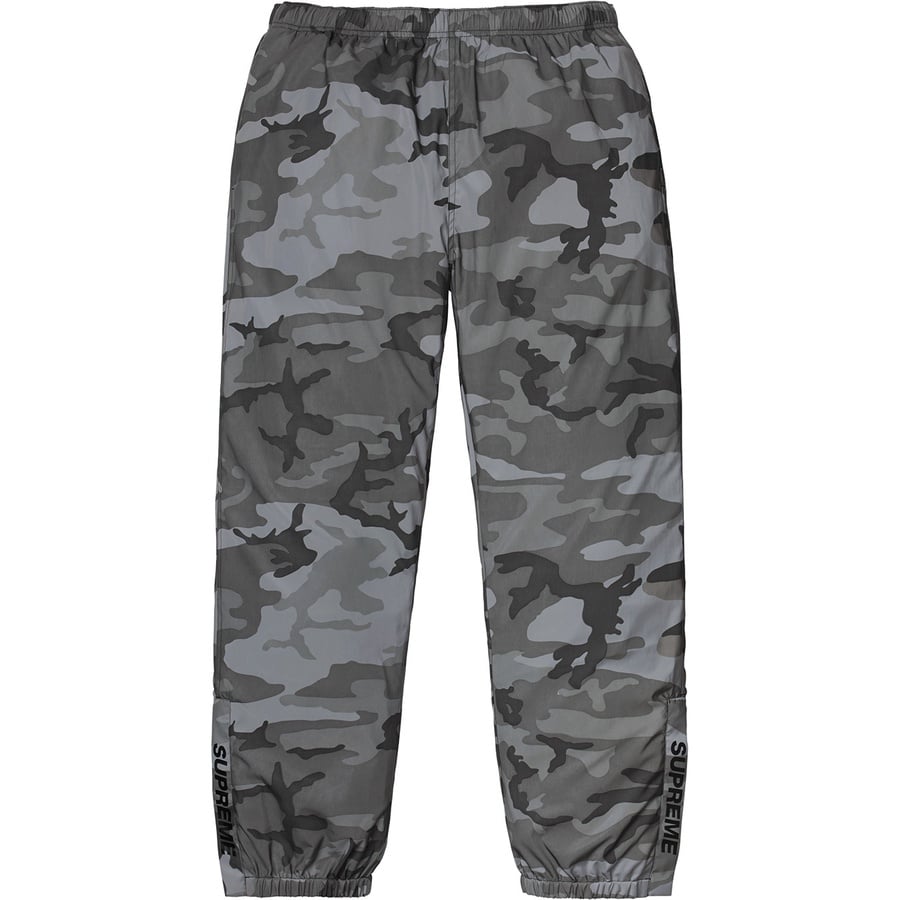 Details on Reflective Camo Warm Up Pant Snow Camo from fall winter
                                                    2018 (Price is $178)