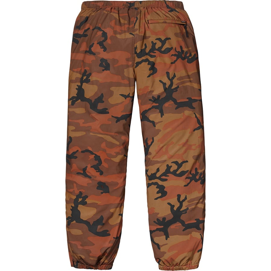 Details on Reflective Camo Warm Up Pant Orange Camo from fall winter
                                                    2018 (Price is $178)