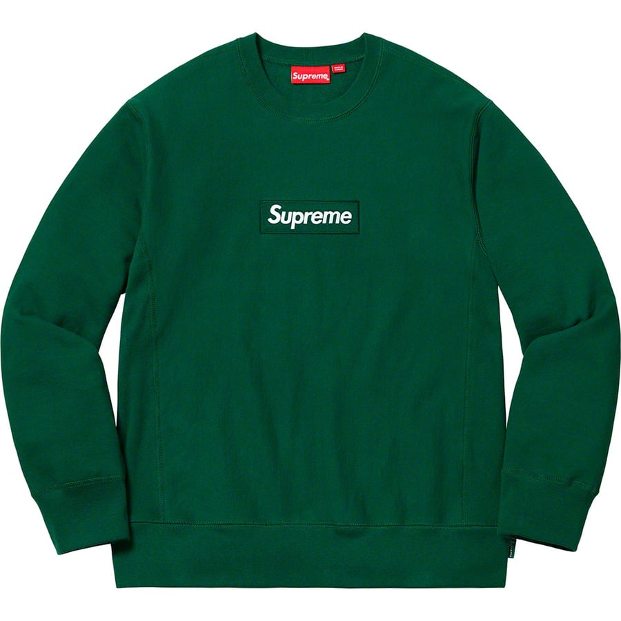 Box Logo Crewneck Dark Green