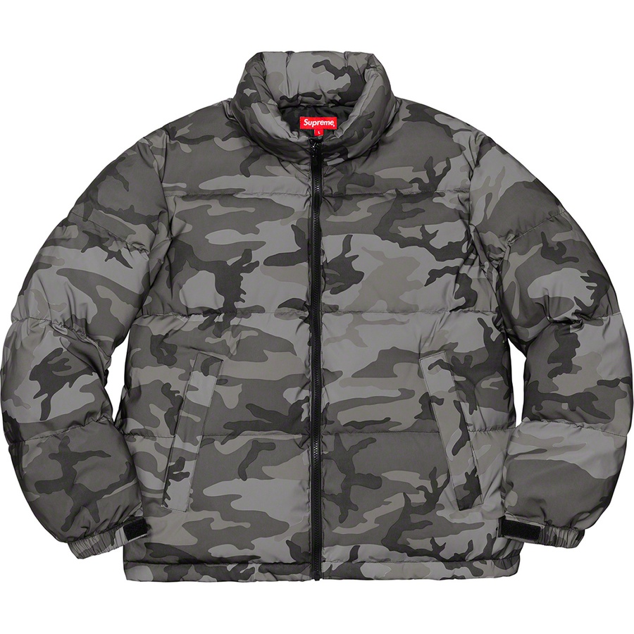 Details on Reflective Camo Down Jacket Snow Camo from fall winter
                                                    2018 (Price is $348)