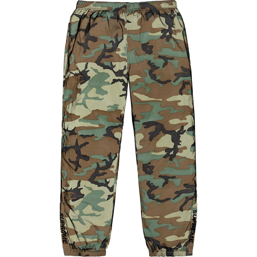 Details on Reflective Camo Warm Up Pant Woodland Camo from fall winter
                                                    2018 (Price is $178)