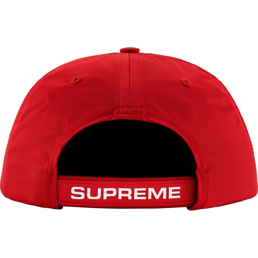 Details on Strap Logo 6-Panel  Red from fall winter 2018 (Price is $48)