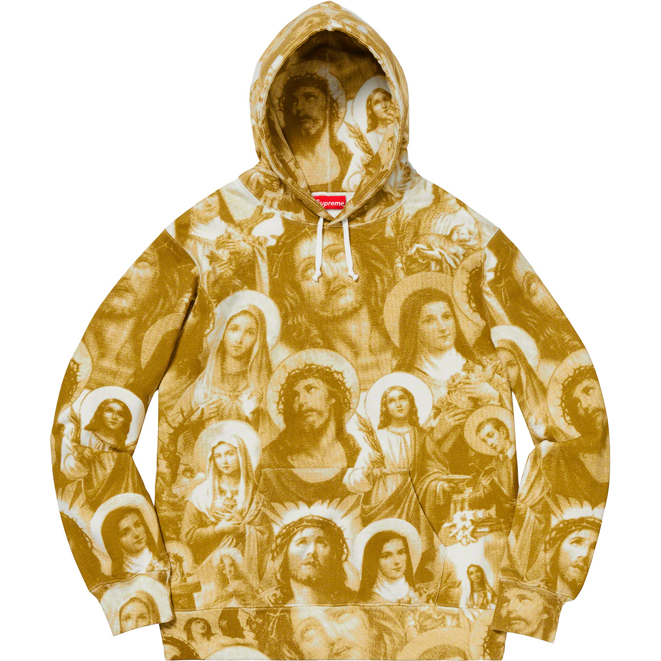 Jesus and Mary Hooded Sweatshirt - fall winter 2018 - Supreme