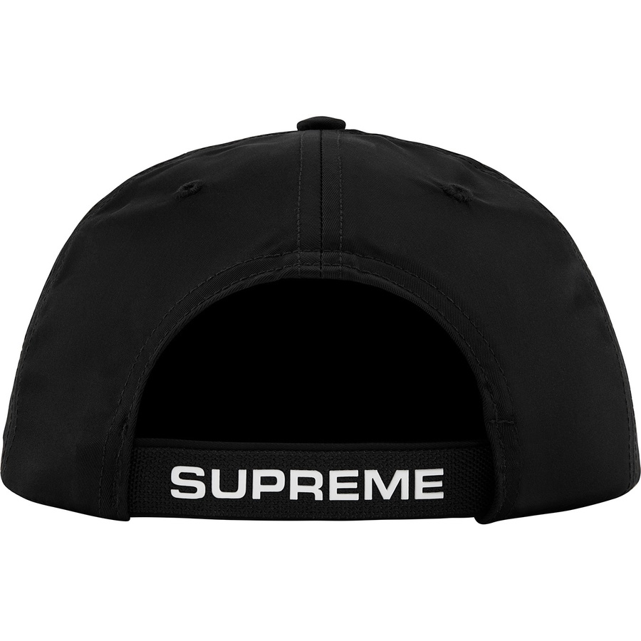 Details on Strap Logo 6-Panel Black from fall winter 2018 (Price is $48)