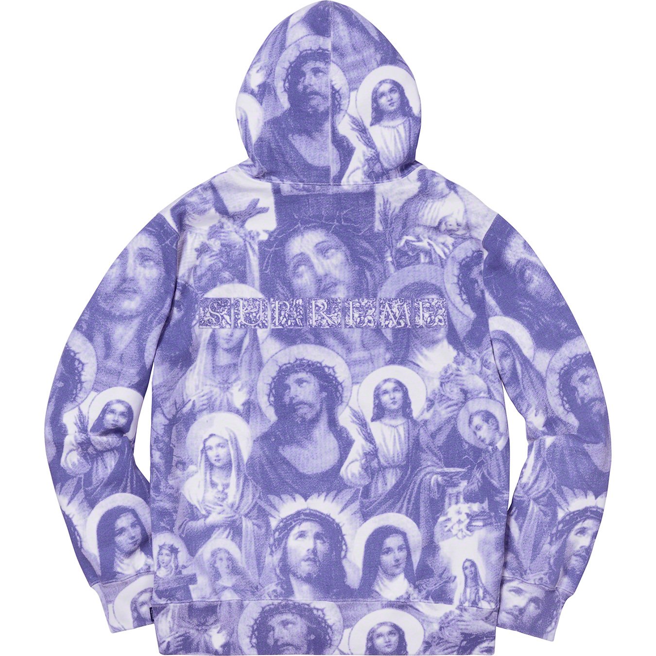 18aw Supreme Jesus and Mary Hooded