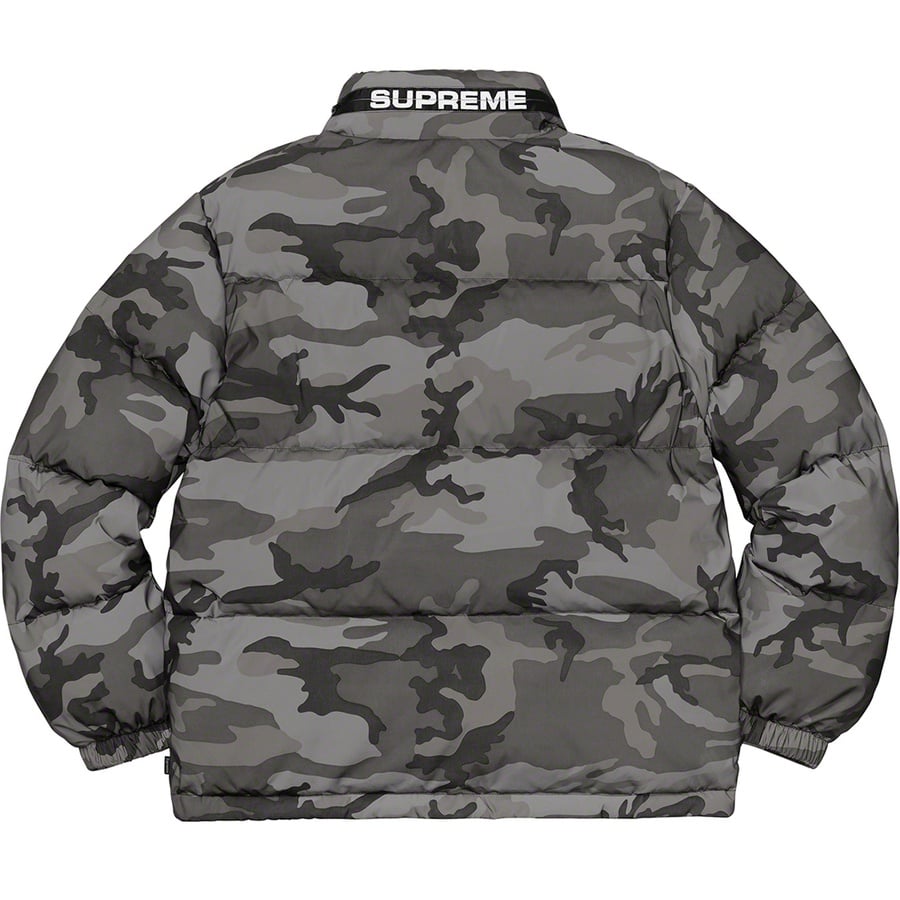 Details on Reflective Camo Down Jacket Snow Camo from fall winter
                                                    2018 (Price is $348)