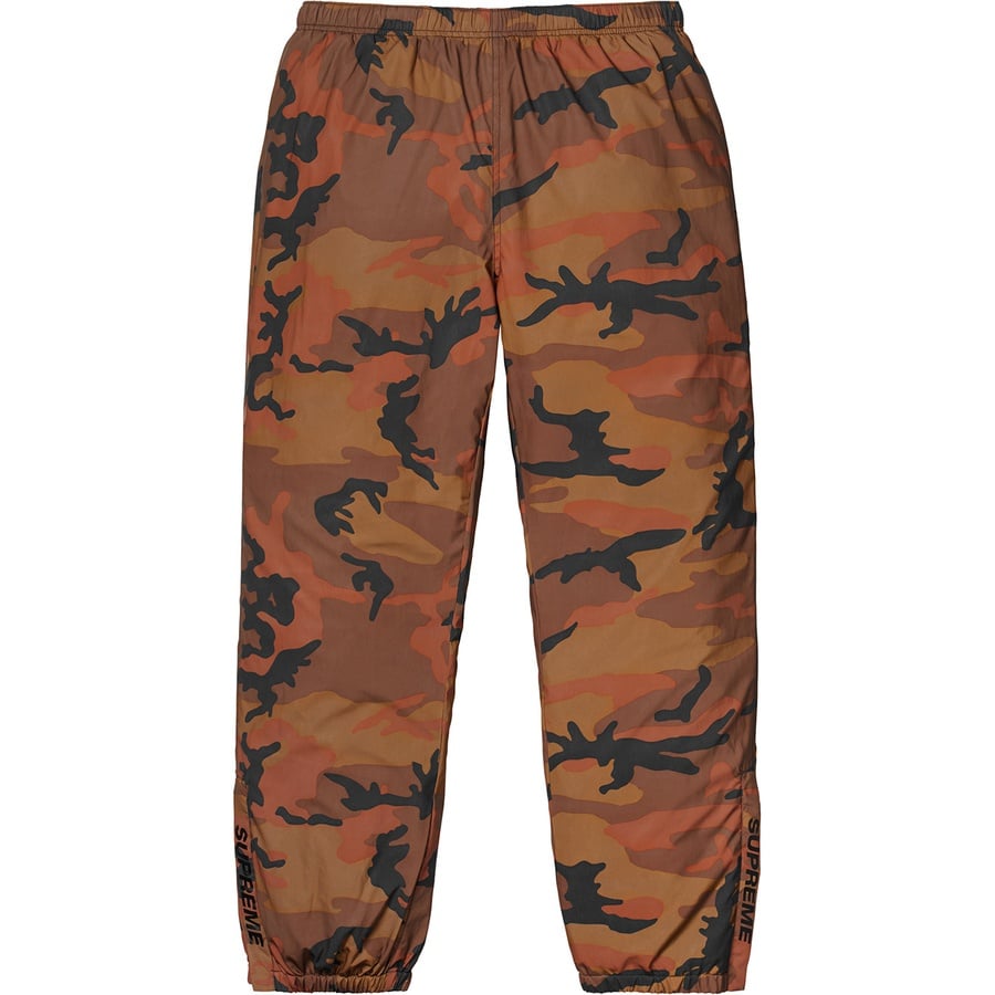 Details on Reflective Camo Warm Up Pant Orange Camo from fall winter
                                                    2018 (Price is $178)