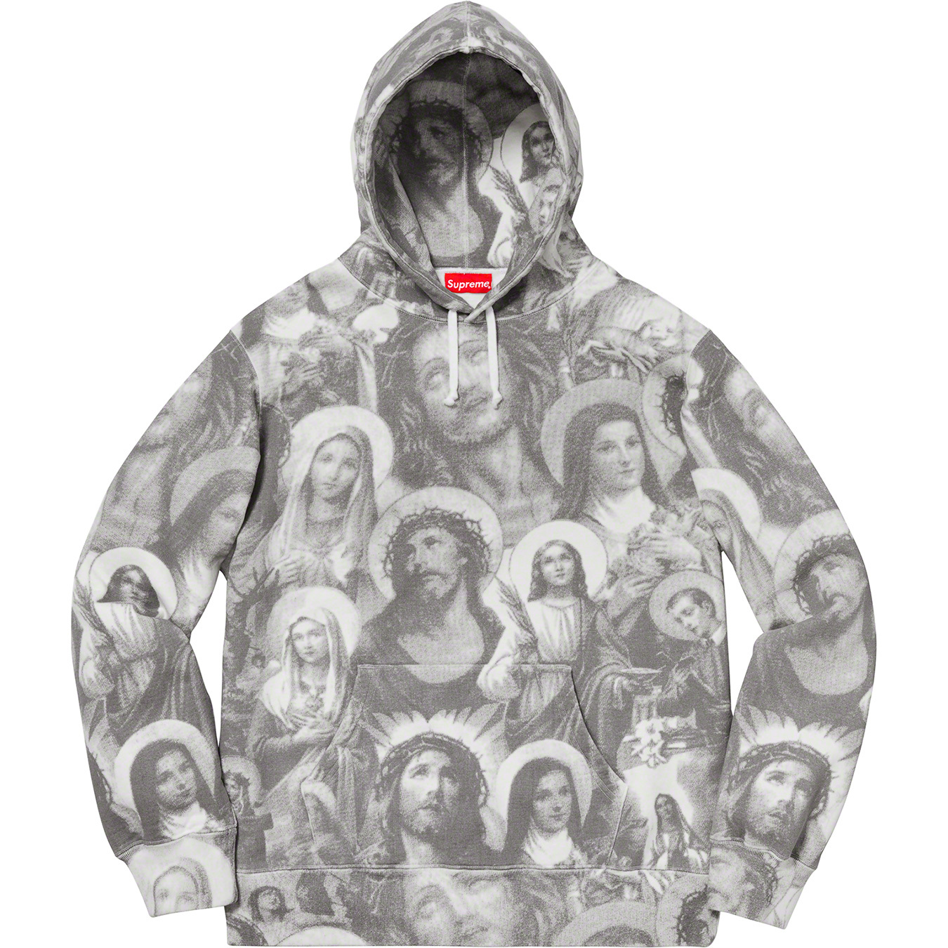 Jesus and Mary Hooded Sweatshirt - Supreme Community