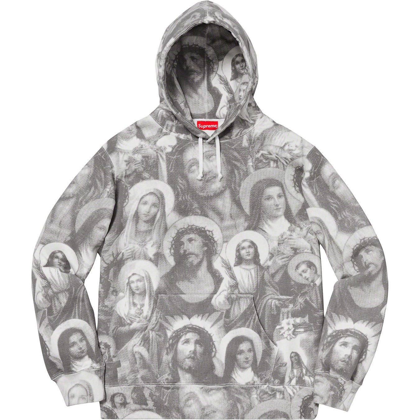 Jesus and Mary Hooded Sweatshirt - fall winter 2018 - Supreme