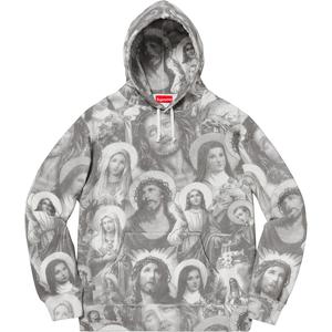 jesus and mary hooded sweatshirt