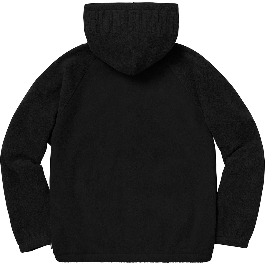 Details on Polartec Hooded Raglan Jacket Black from fall winter
                                                    2018 (Price is $178)