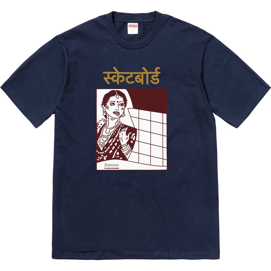 Details on Bombay Tee Navy from fall winter
                                                    2018 (Price is $36)