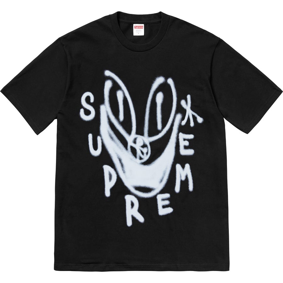 Details on Smile Tee Black from fall winter 2018 (Price is $36)