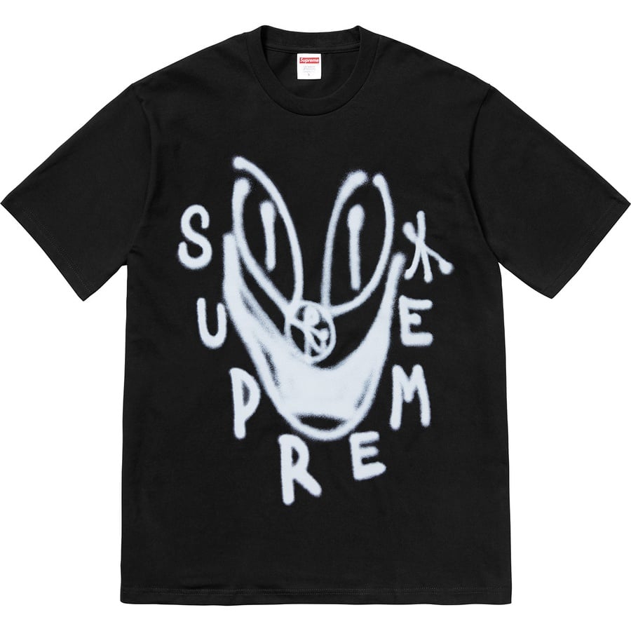 Details on Smile Tee Black from fall winter
                                                    2018 (Price is $36)