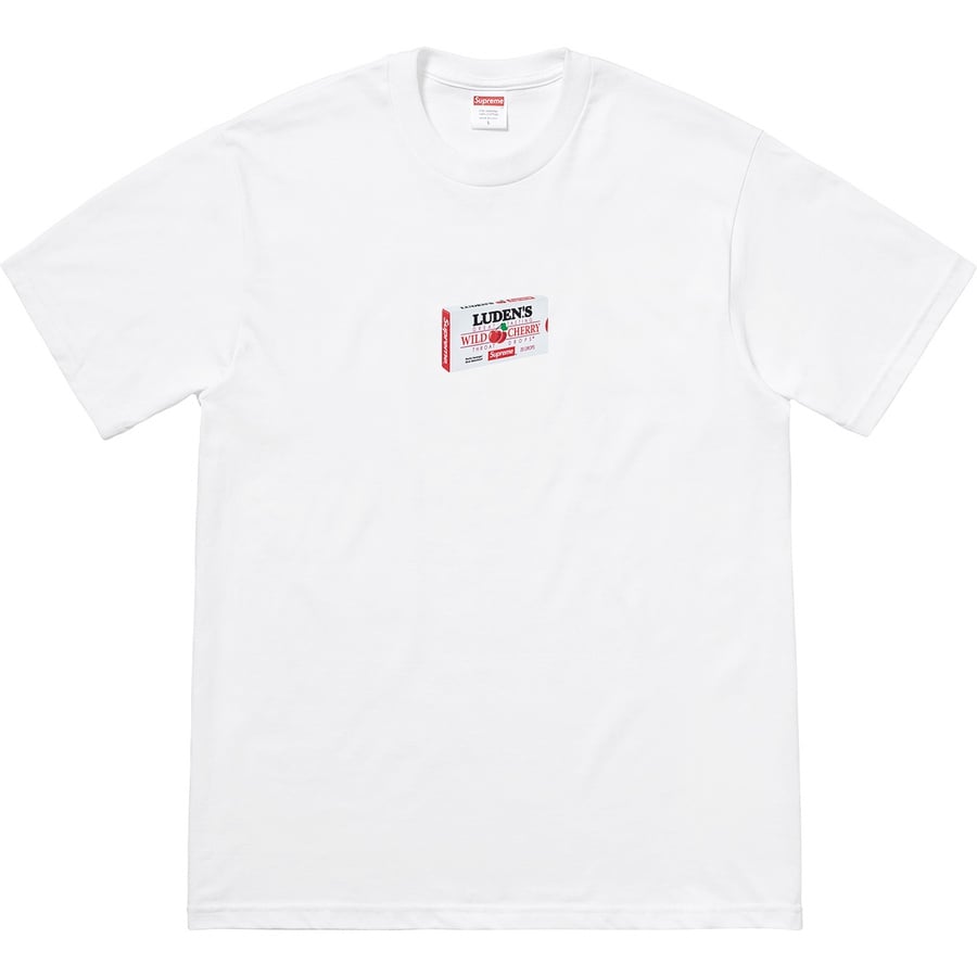 Details on Luden's Tee White from fall winter
                                                    2018 (Price is $44)