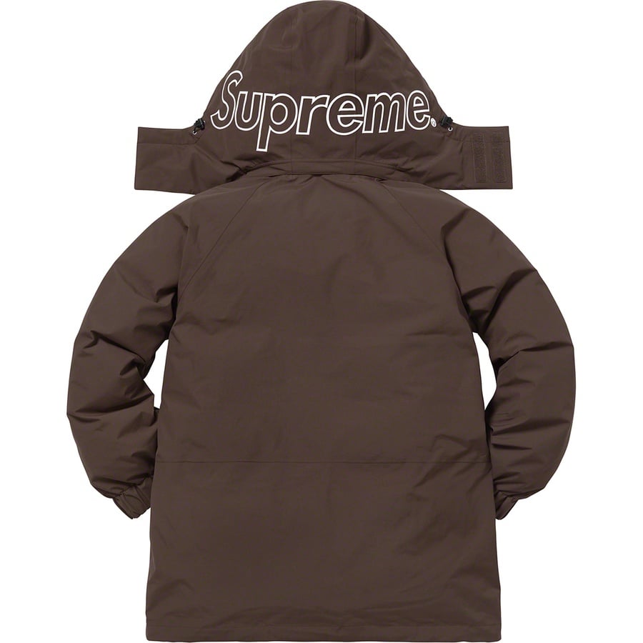 Details on GORE-TEX 700-Fill Down Parka Brown from fall winter
                                                    2018 (Price is $648)