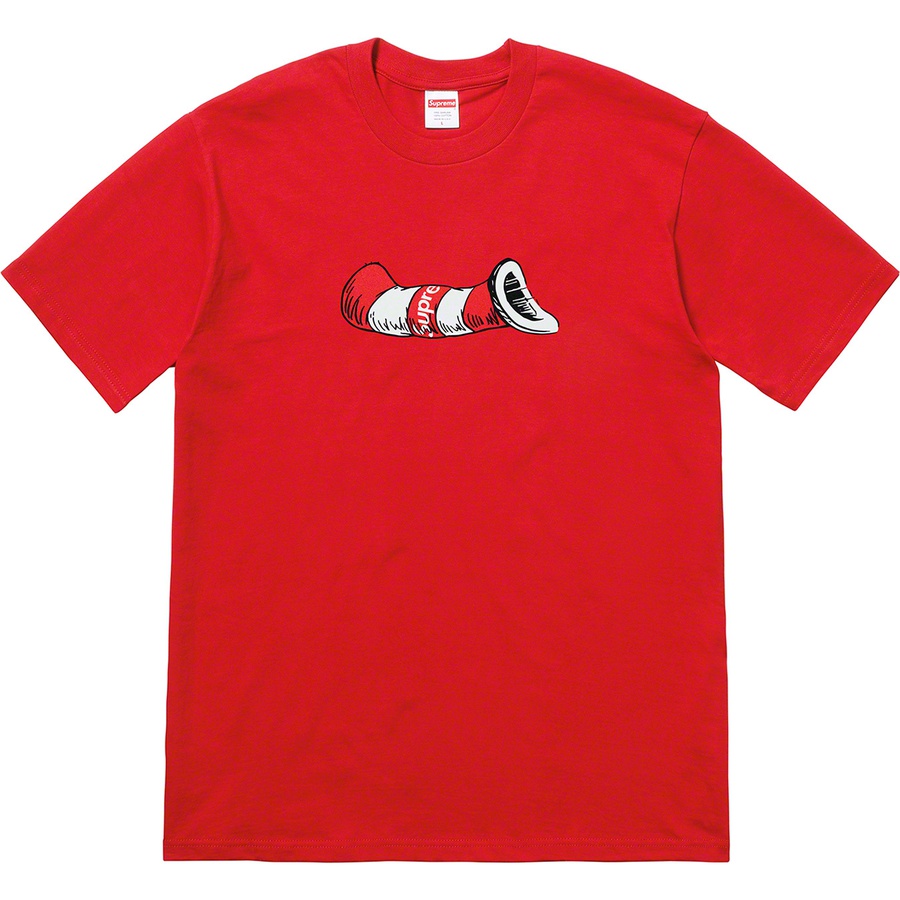 Details on Cat in the Hat Tee Red from fall winter 2018 (Price is $44)