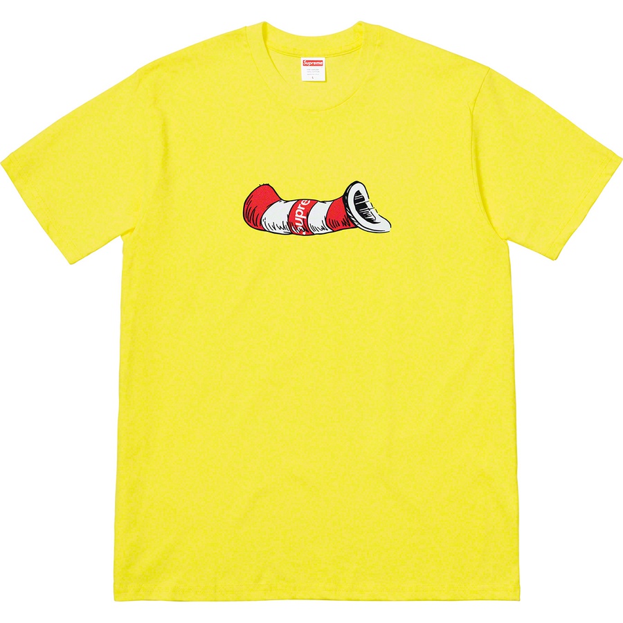 Details on Cat in the Hat Tee Yellow from fall winter 2018 (Price is $44)