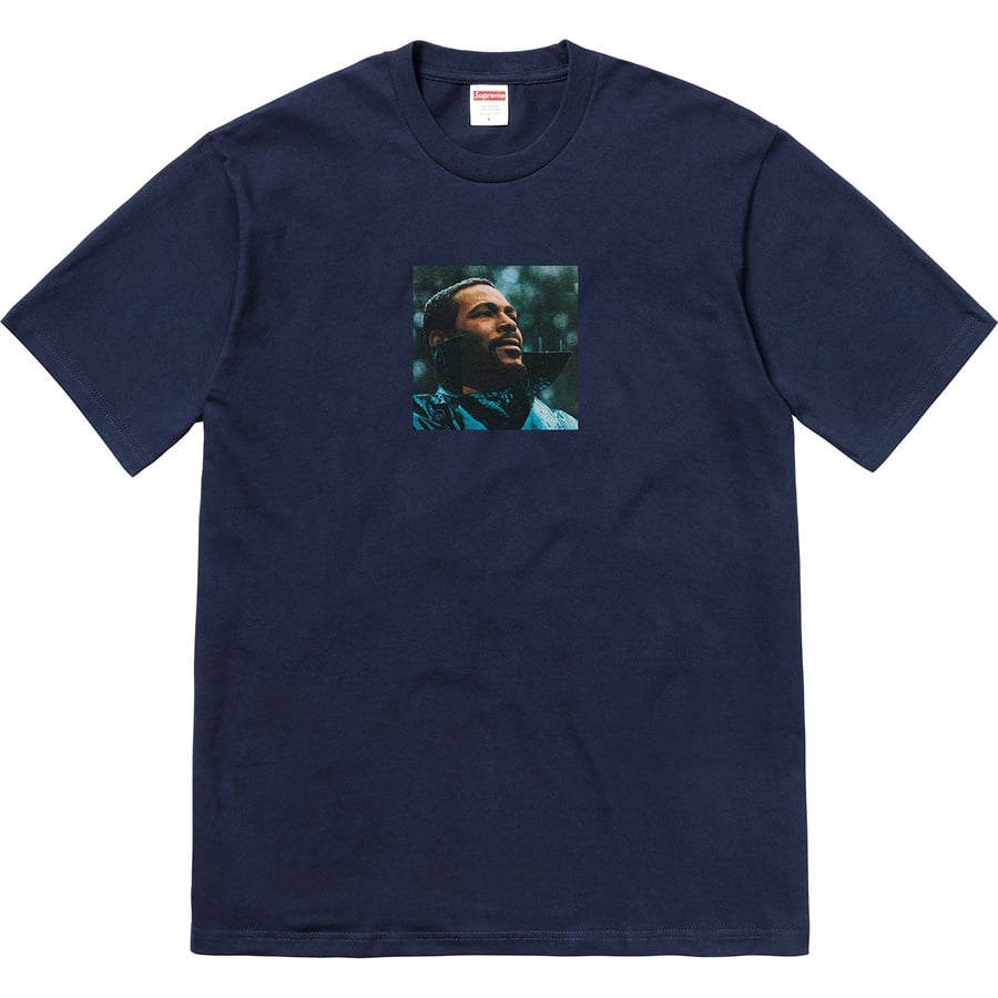 Details on Marvin Gaye Tee Navy from fall winter
                                                    2018 (Price is $48)