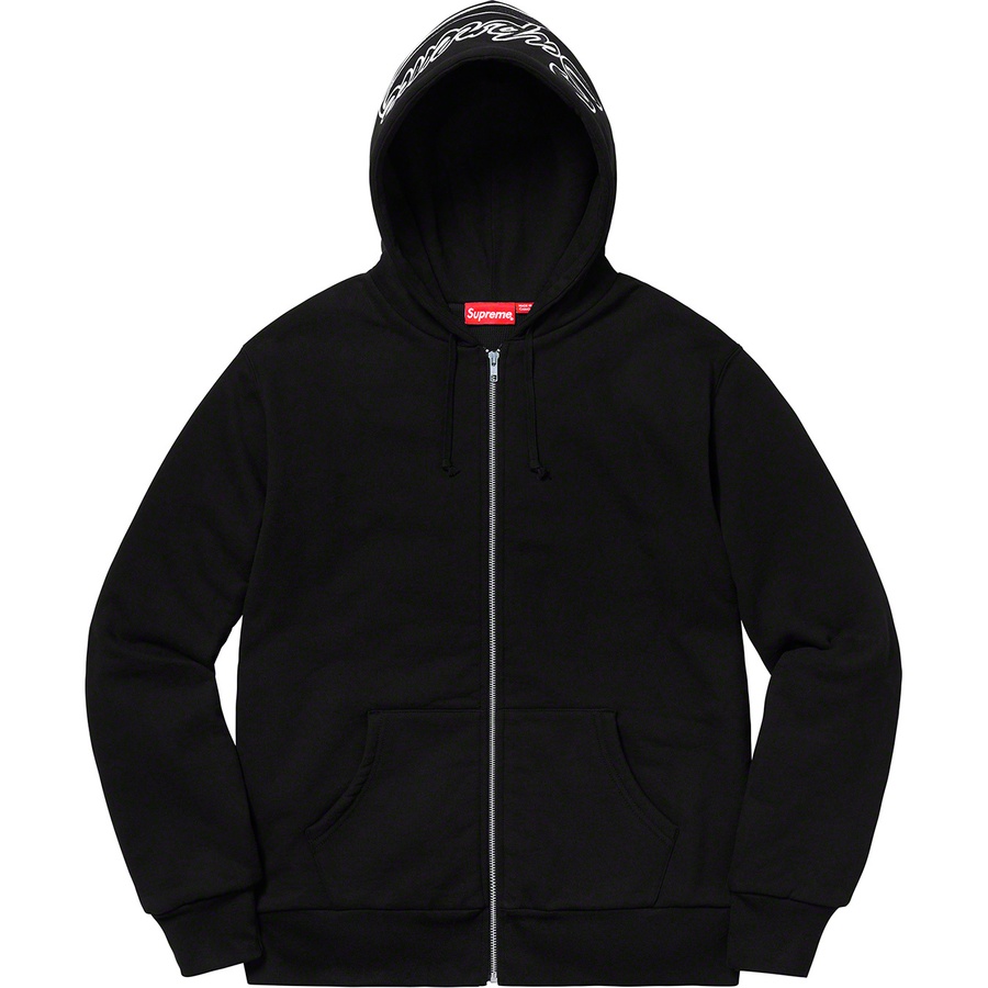 Details on Thermal Zip Up Sweatshirt Black from fall winter 2018 (Price is $198)