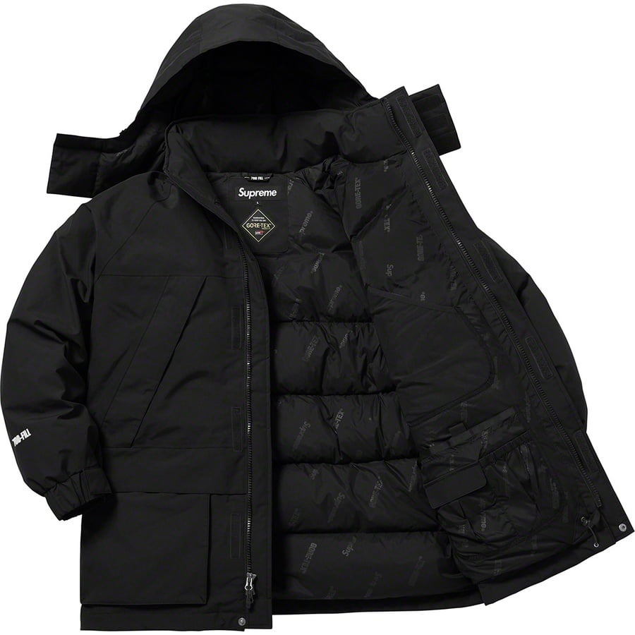 Details on GORE-TEX 700-Fill Down Parka Black from fall winter
                                                    2018 (Price is $648)