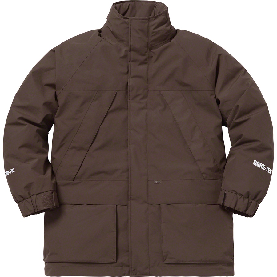 Details on GORE-TEX 700-Fill Down Parka Brown from fall winter
                                                    2018 (Price is $648)