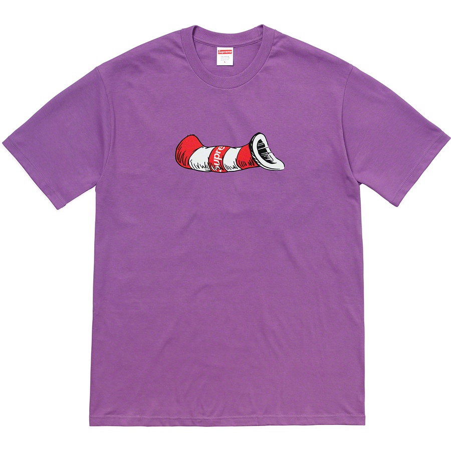 Details on Cat in the Hat Tee Purple from fall winter
                                                    2018 (Price is $44)