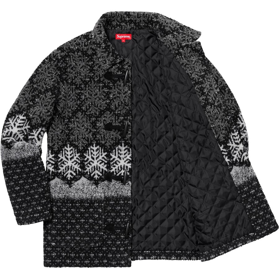 Details on Snowflake Toggle Fleece Jacket Black from fall winter
                                                    2018 (Price is $238)