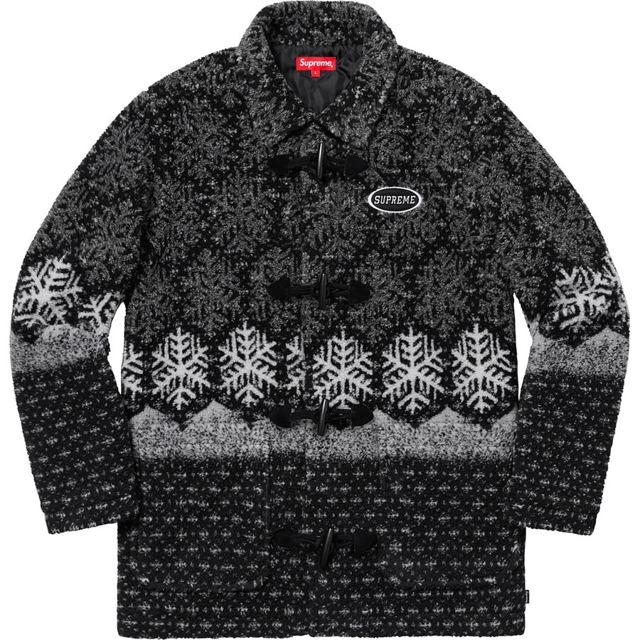 Details on Snowflake Toggle Fleece Jacket Black from fall winter
                                                    2018 (Price is $238)