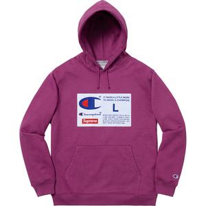 purple supreme champion hoodie